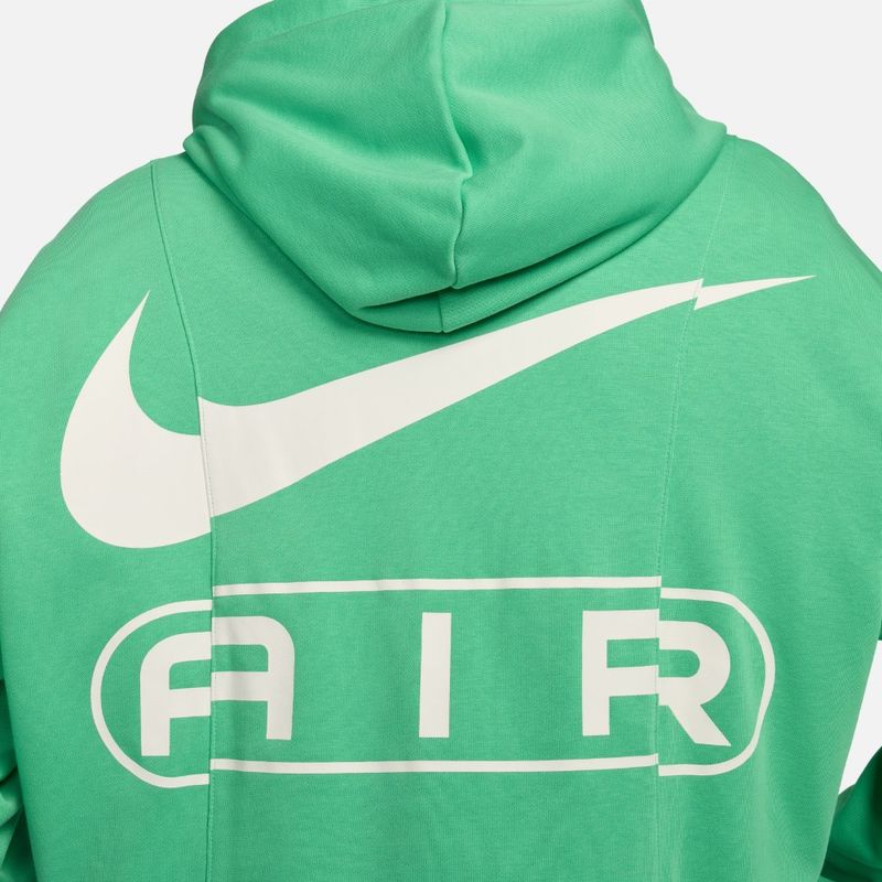 Hoodie-nike-para-mujer-W-Nsw-Air-Os-Flc-Fz-para-moda-color-verde.-Detalle-12
