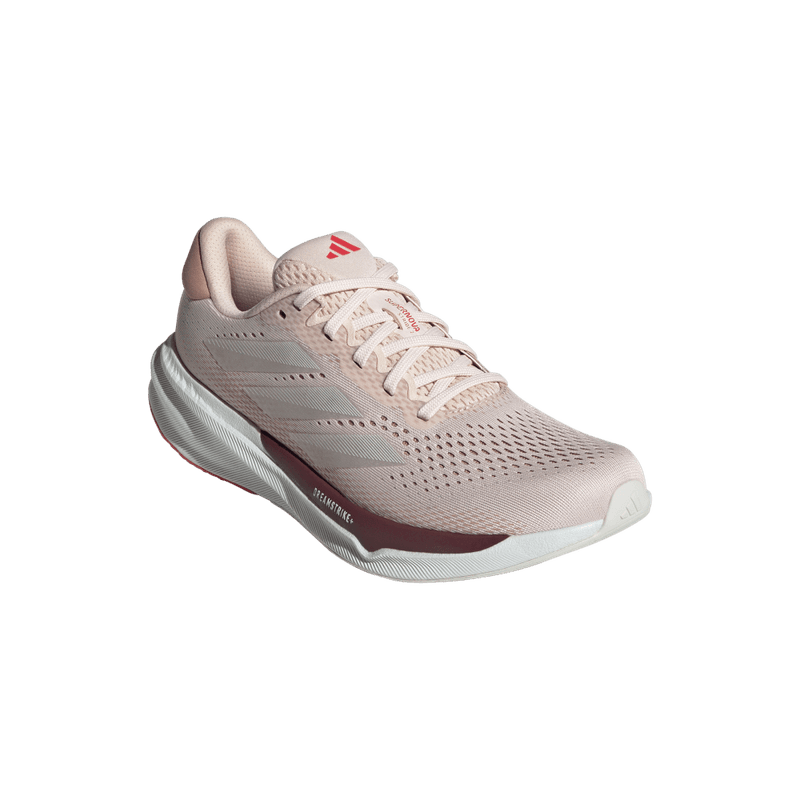 Tenis-adidas-para-mujer-Supernova-Stride-2-para-correr-color-rojo.-Par-Alineados