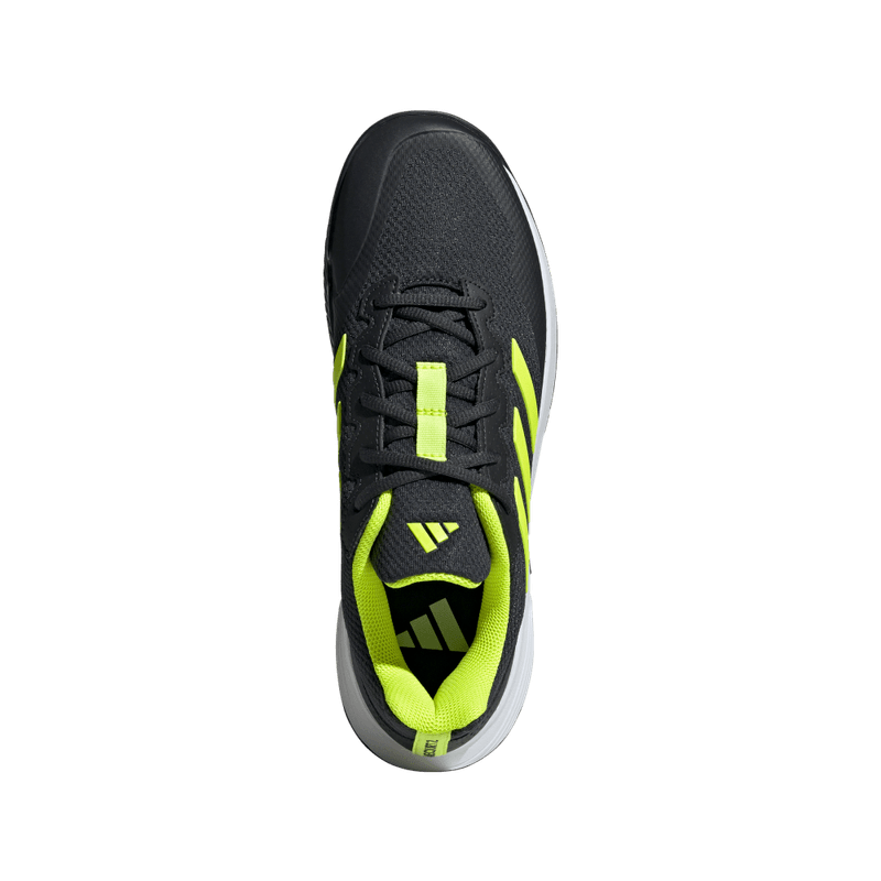 Tenis-adidas-para-hombre-Gamecourt-2-M-para-tenis-color-gris.-Capellada