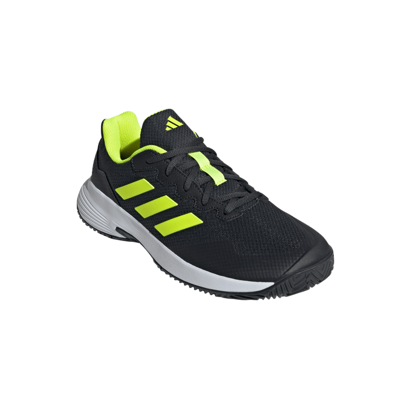 Tenis-adidas-para-hombre-Gamecourt-2-M-para-tenis-color-gris.-Par-Alineados