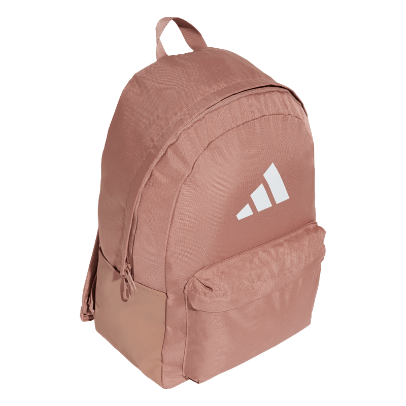 Morral-adidas-unisex-Clsc-Bars-Bp-para-moda-color-rojo.-Reverso-Sin-Modelo