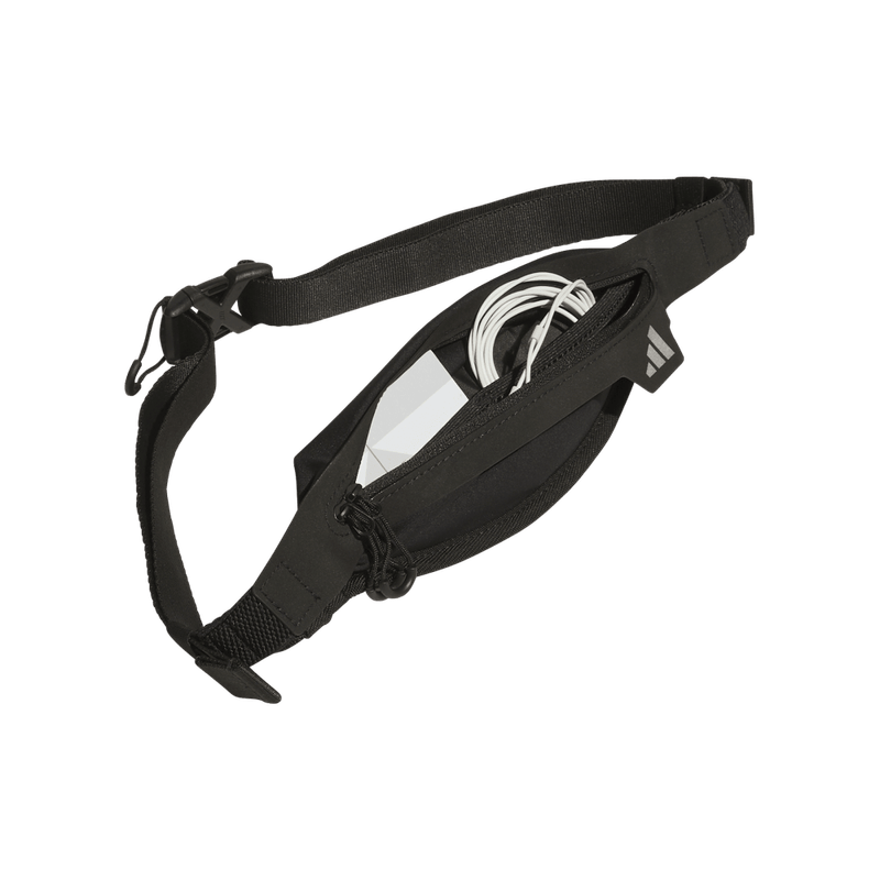 Canguro-adidas-unisex-Run-Belt-para-correr-color-negro.-Detalle-1