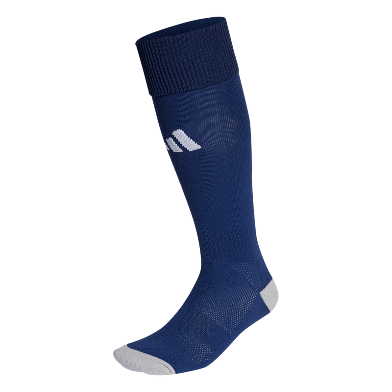 Medias-adidas-unisex-Milano-23-Sock-para-futbol-color-azul.-Frente-Sin-Modelo