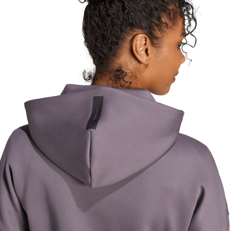 Chaqueta-adidas-para-mujer-W-Z.N.E.-Fz-para-moda-color-gris.-Detalle-1