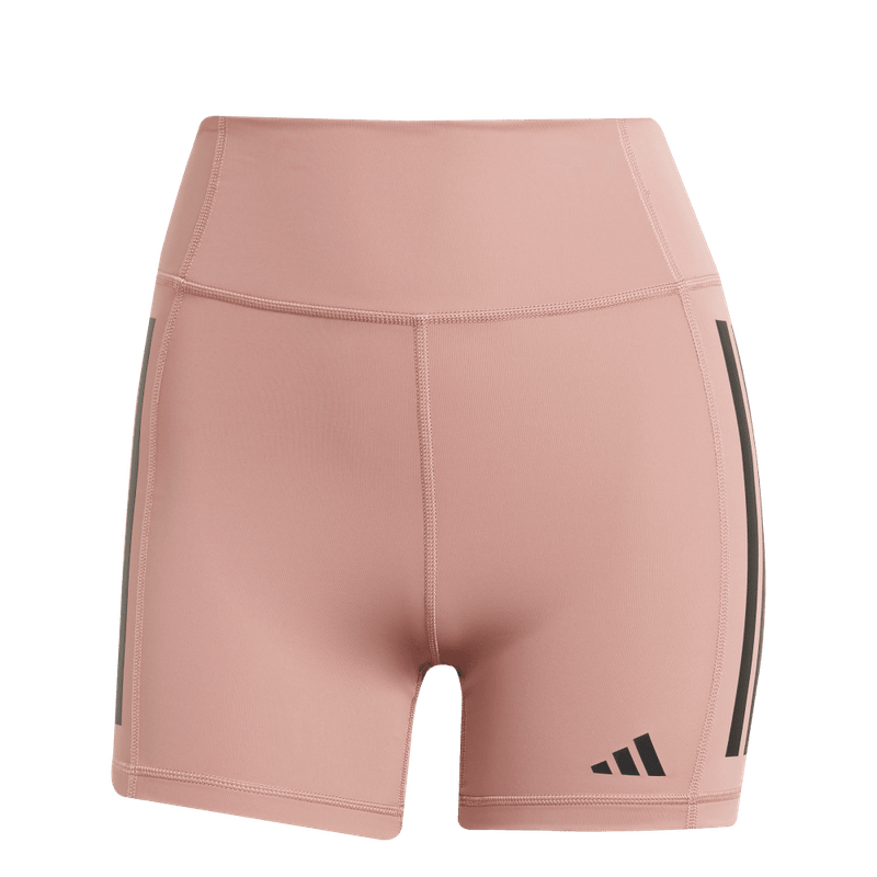 Licra-adidas-para-mujer-Opt-3S-1-4-para-entrenamiento-color-rosado.-Frontal-Sobre-Modelo