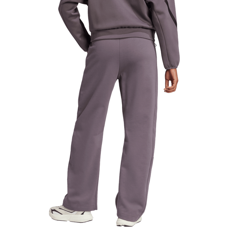 Pantalon-adidas-para-mujer-W-Z.N.E.-Bar-Pt-para-moda-color-gris.-Frente-Sin-Modelo
