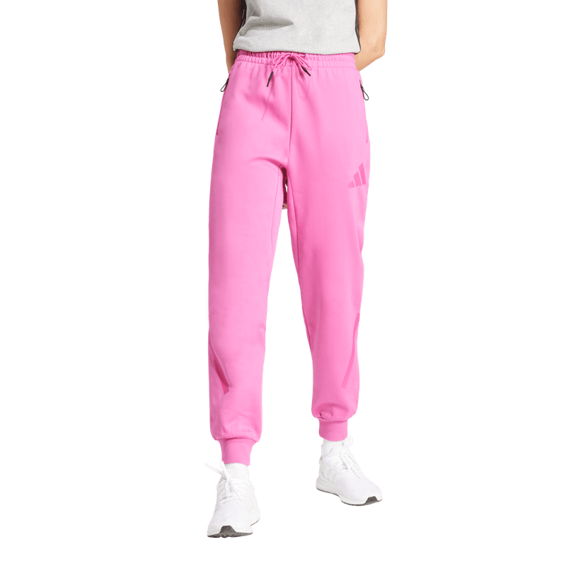 Pantalon-adidas-para-mujer-W-Z.N.E.-Pt-para-moda-color-rosado.-Frente-Sobre-Modelo