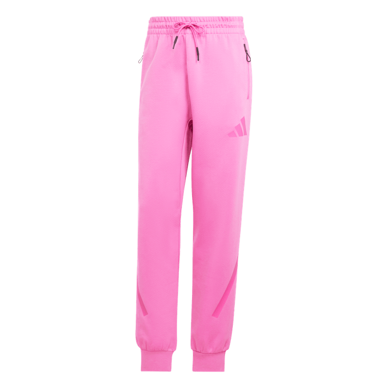 Pantalon-adidas-para-mujer-W-Z.N.E.-Pt-para-moda-color-rosado.-Frontal-Sobre-Modelo