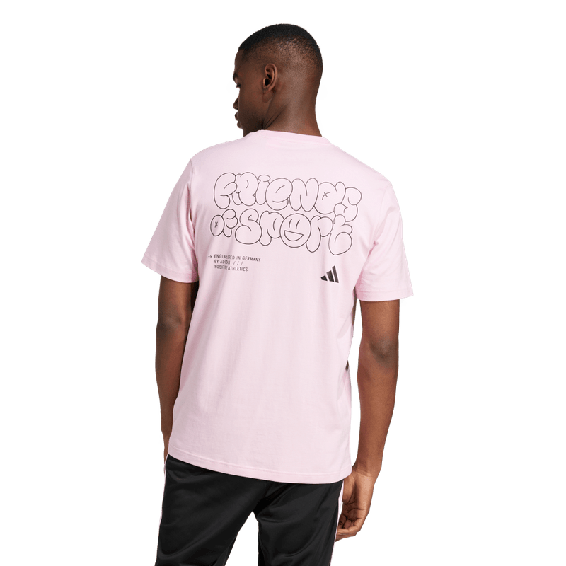 Camiseta-Manga-Corta-adidas-para-hombre-M-L-Verb-Fos-T-para-moda-color-rosado.-Frente-Sin-Modelo
