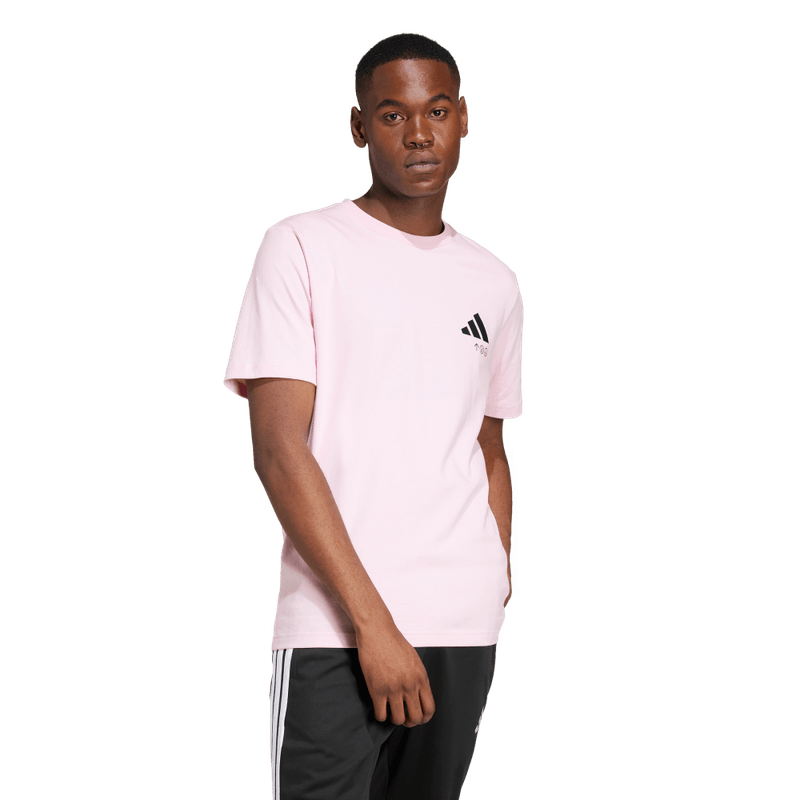 Camiseta-Manga-Corta-adidas-para-hombre-M-L-Verb-Fos-T-para-moda-color-rosado.-Reverso-Sin-Modelo