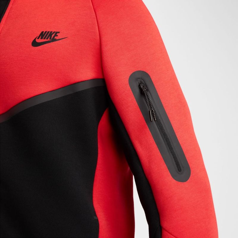 Chaqueta-nike-para-hombre-M-Nk-Tch-Flc-Fz-Wr-Hoodie-para-moda-color-rojo.-Detalle-4