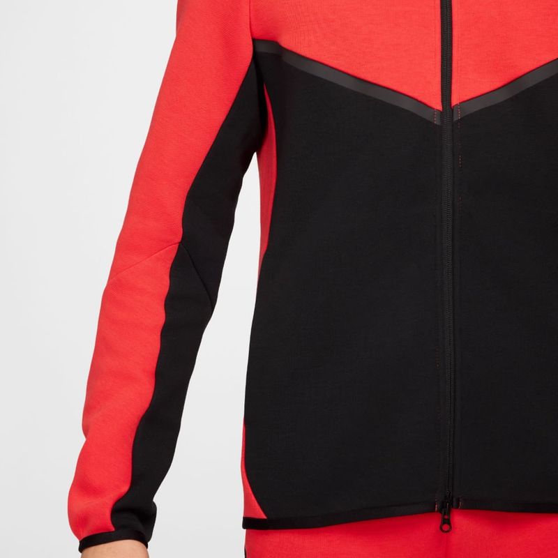 Chaqueta-nike-para-hombre-M-Nk-Tch-Flc-Fz-Wr-Hoodie-para-moda-color-rojo.-Detalle-12