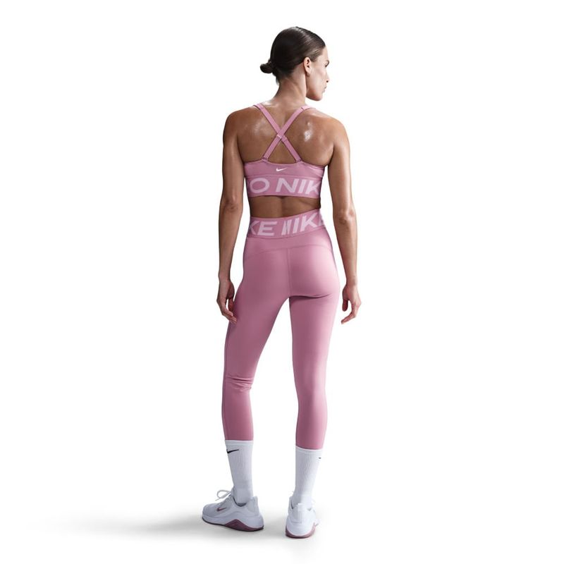 Licra-nike-para-mujer-W-Np-Sculpt-Df-Hr-Tight-para-entrenamiento-color-rosado.-Reverso-Sobre-Modelo