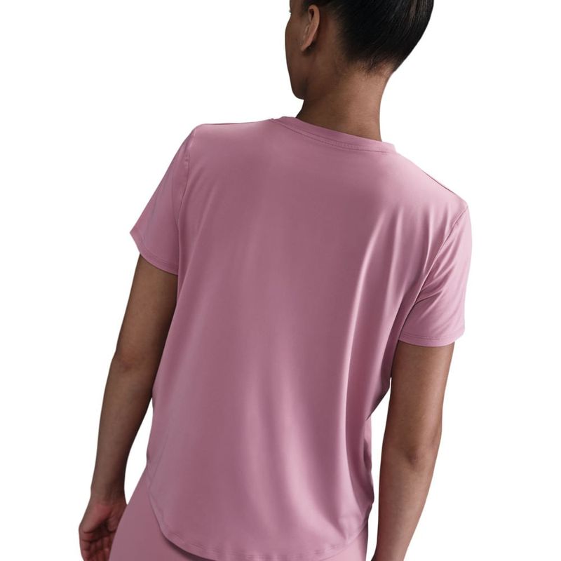 Camiseta-Manga-Corta-nike-para-mujer-W-Nk-One-Classic-Df-Ss-Top-para-entrenamiento-color-rosado.-Detalle-2