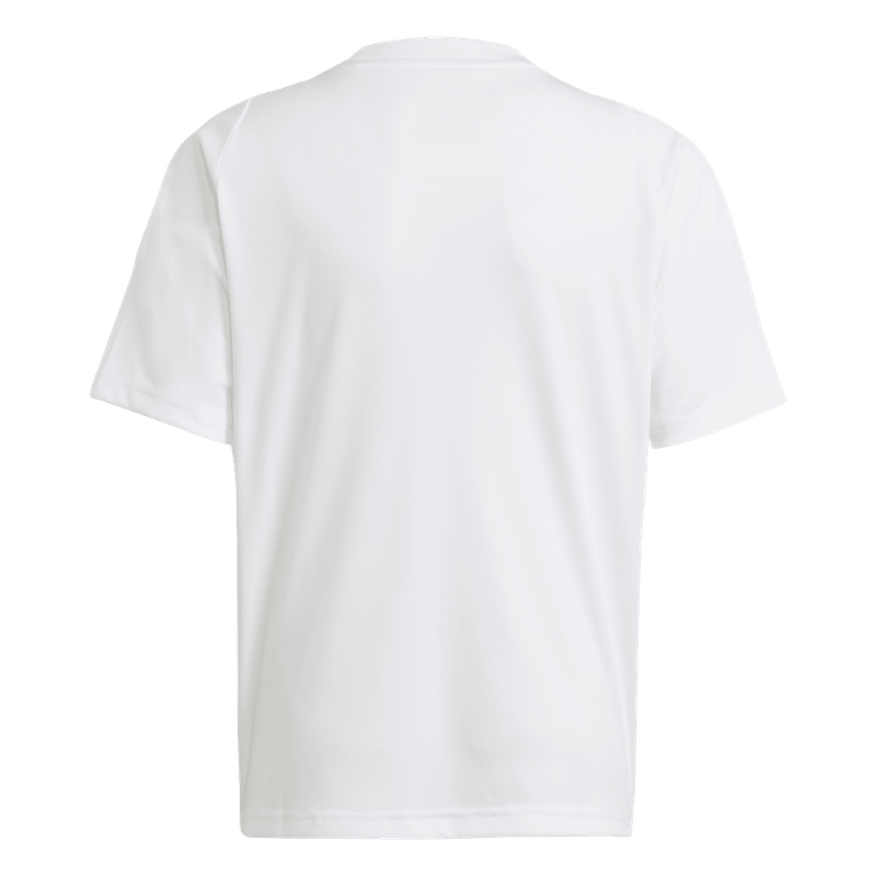 Camiseta-De-Equipo-adidas-para-niño-Messi-Tr-Jsy-Y-para-futbol-color-blanco.-Frente-Sobre-Modelo