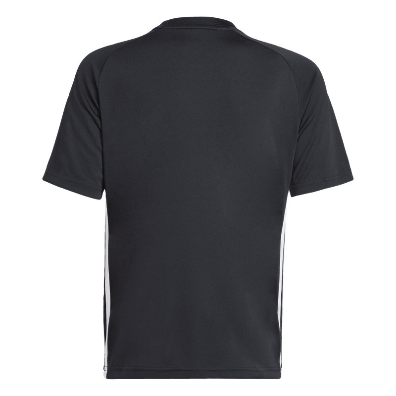 Camiseta-De-Equipo-adidas-para-niño-Tiro-Es-Jsy-Y-para-futbol-color-negro.-Frente-Sobre-Modelo