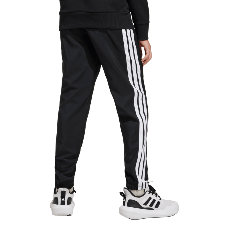Pantalon-adidas-para-niño-J-3S-Wv--Pt-para-moda-color-negro.-Reverso-Sin-Modelo