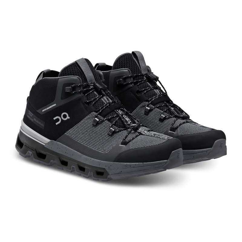 Tenis-on-para-mujer-Cloudtrax-para-outdoor-color-negro.-Par-Alineados-