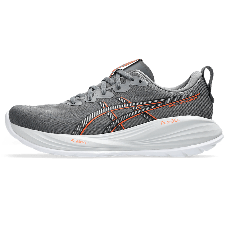 Tenis-asics-para-hombre-Gel-Cumulus-27-para-correr-color-gris.-Lateral-Externa-Derecha