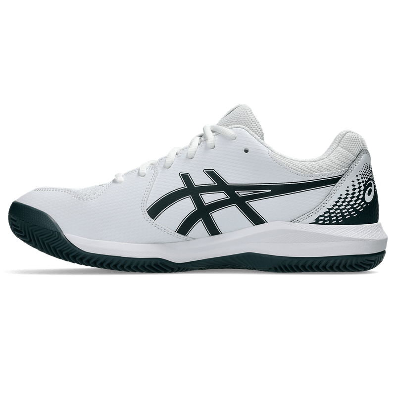Tenis-asics-para-hombre-Gel-Dedicate-8-Clay-para-tenis-color-blanco.-Lateral-Externa-Izquierda