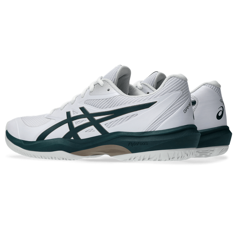 Tenis-asics-para-hombre-Game-Ff-para-tenis-color-blanco.-Detalle-1