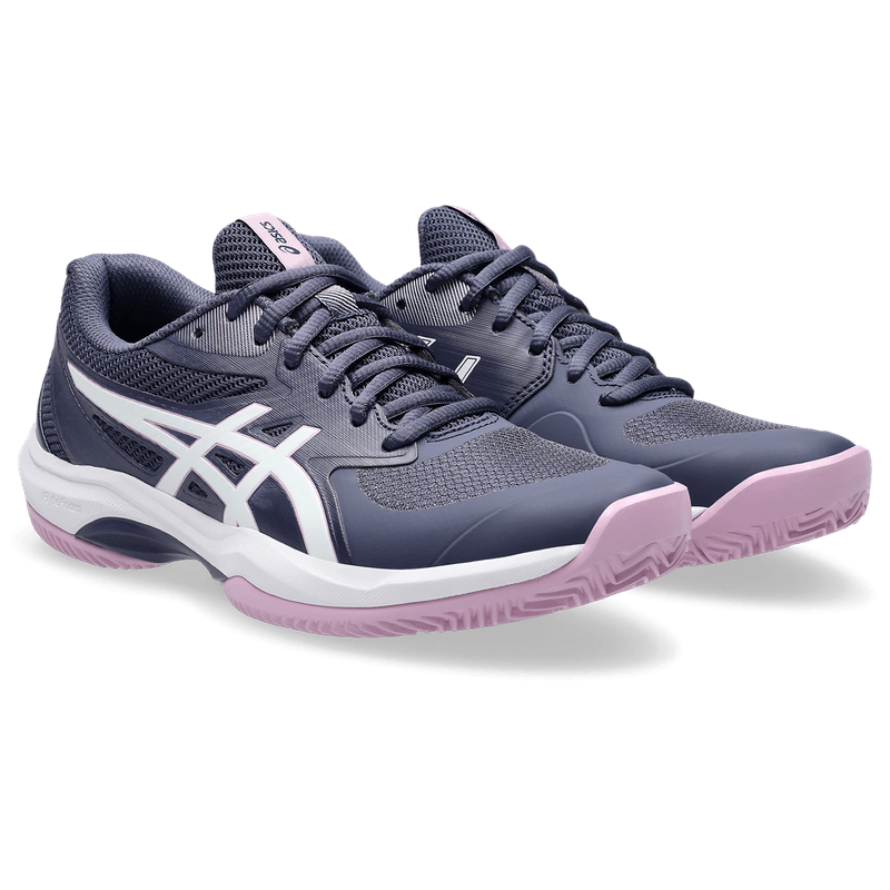 Tenis-asics-para-mujer-Game-Ff-Clay-Oc-para-tenis-color-morado.-Par-Alineados