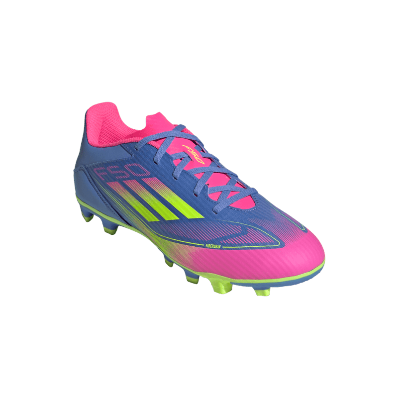 Guayos-adidas-unisex-F50-Club-Fg-Mg-para-futbol-color-azul.-Suela