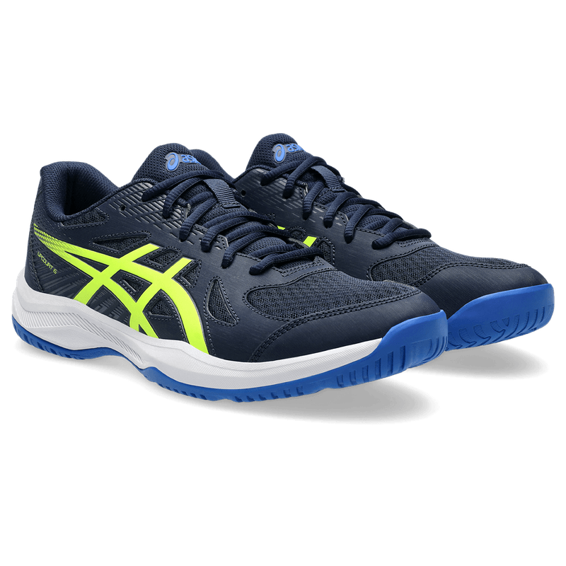 Tenis-asics-para-hombre-Upcourt-6-para-indoor-color-azul.-Par-Alineados