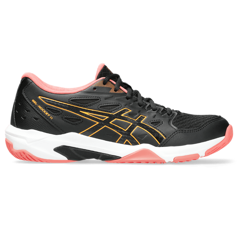Tenis-asics-para-mujer-Gel-Rocket-11-para-indoor-color-negro.-Lateral-Externa-Derecha