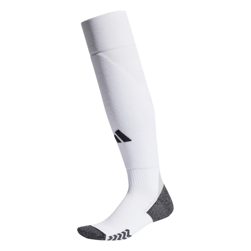 Medias-adidas-unisex-Adi-24-Sock-para-futbol-color-blanco.-Frente-Sin-Modelo
