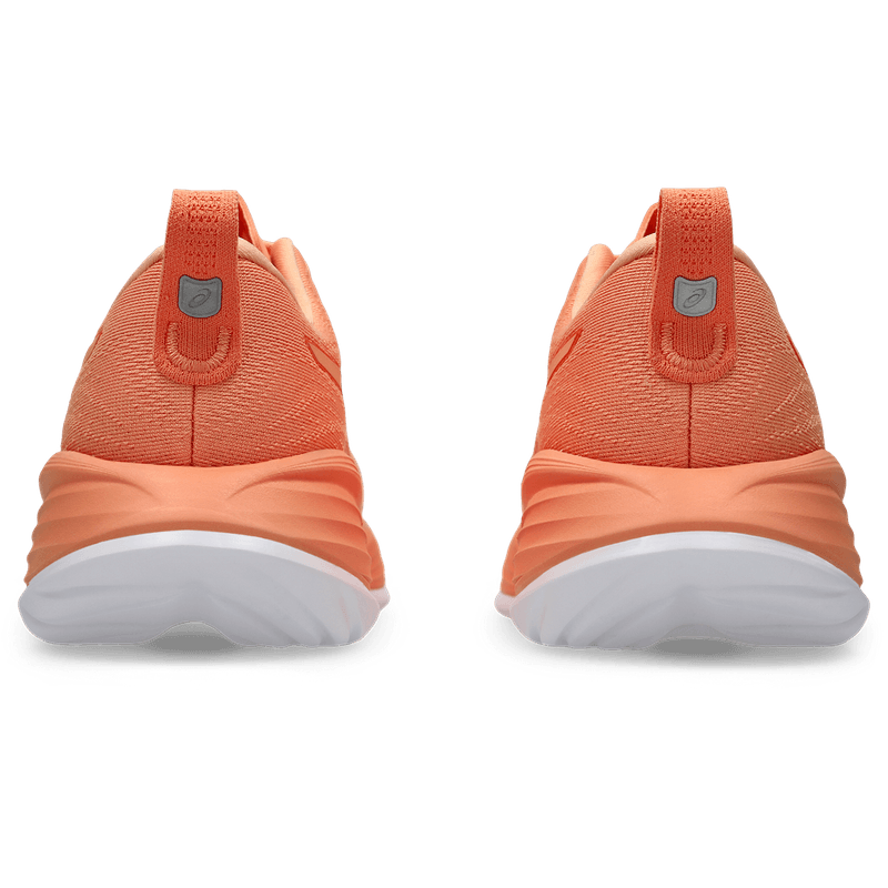 Tenis-asics-para-hombre-Gel-Cumulus-27-Lite-Show-para-correr-color-naranja.-Talon