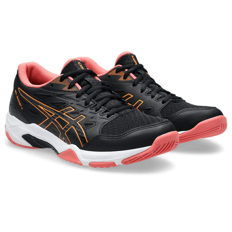 Tenis-asics-para-mujer-Gel-Rocket-11-para-indoor-color-negro.-Par-Alineados