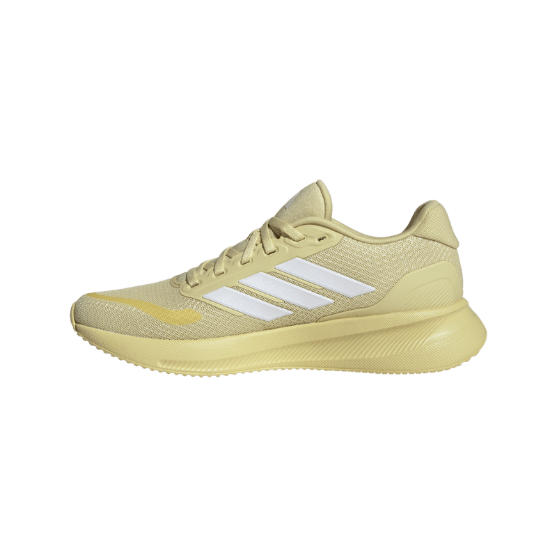 Tenis-adidas-para-mujer-Runfalcon-5-W-para-correr-color-amarillo.-Suela