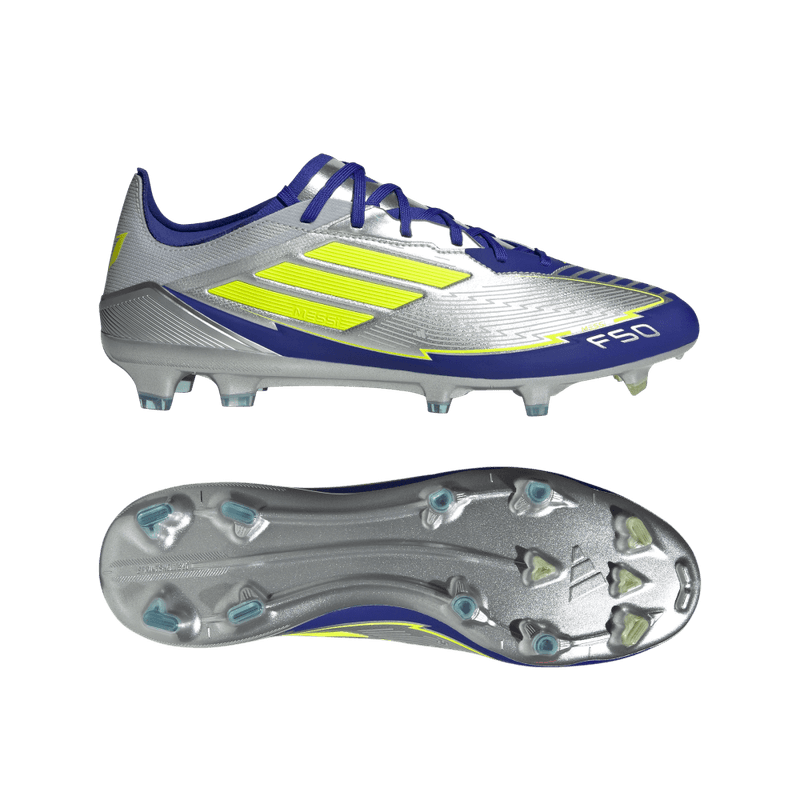 Guayos-adidas-unisex-F50-Pro-Fg-Messi-para-futbol-color-gris.-Media-Suela