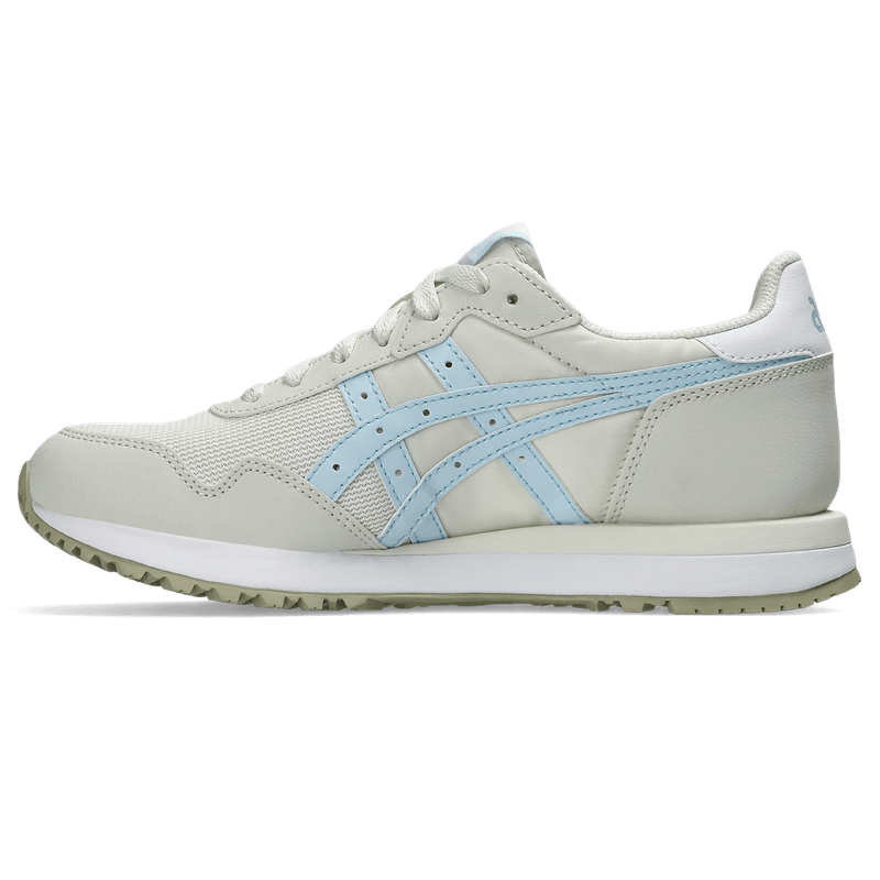Tenis-asics-para-mujer-Tiger-Runner-Ii-para-moda-color-beige.-Lateral-Externa-Izquierda