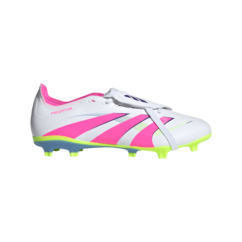 Guayos-adidas-unisex-Predator-League-Ft-para-futbol-color-blanco.-Lateral-Externa-Derecha
