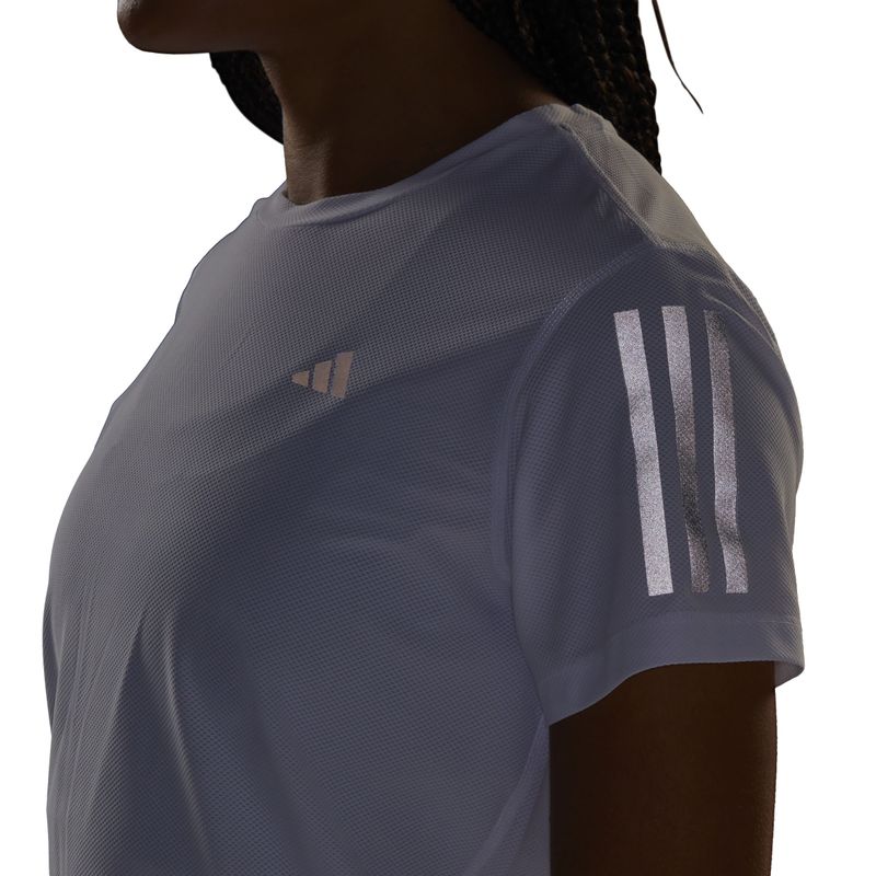 Camiseta-Manga-Corta-adidas-para-mujer-Otr-B-Tee-para-correr-color-blanco.-Detalle-2