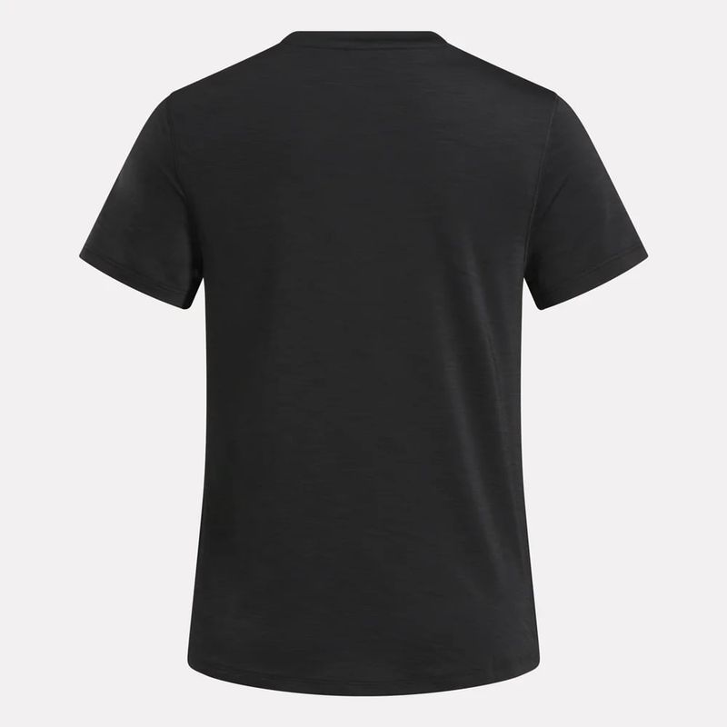 Camiseta-Manga-Corta-reebok-para-mujer-Rbk-Chill-Athletic-Tee-para-entrenamiento-color-negro.-Outfit-Completo