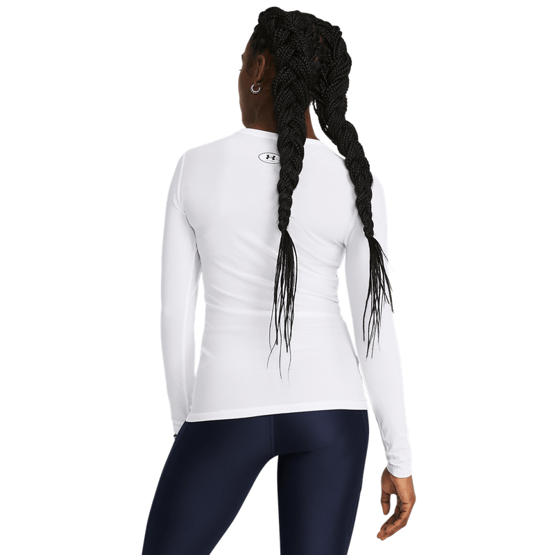 Camiseta-Manga-Larga-under-armour-para-mujer-Ua-Hg-Og-Compression-Ls-para-entrenamiento-color-blanco.-Reverso-Sin-Modelo