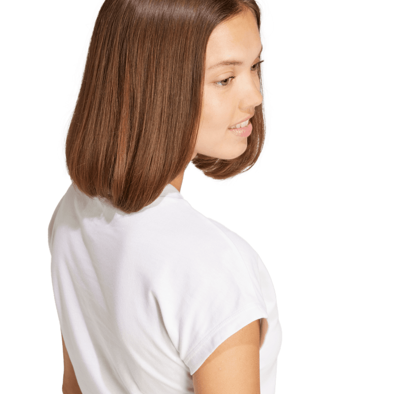 Camiseta-Manga-Corta-adidas-para-mujer-W-Lin-Sj-T-para-moda-color-blanco.-Detalle-2