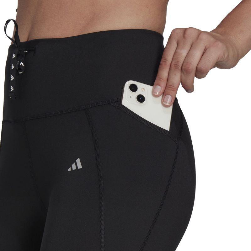 Licra-adidas-para-mujer-Run-Ess-1-1-Tgt-para-correr-color-negro.-Detalle-2