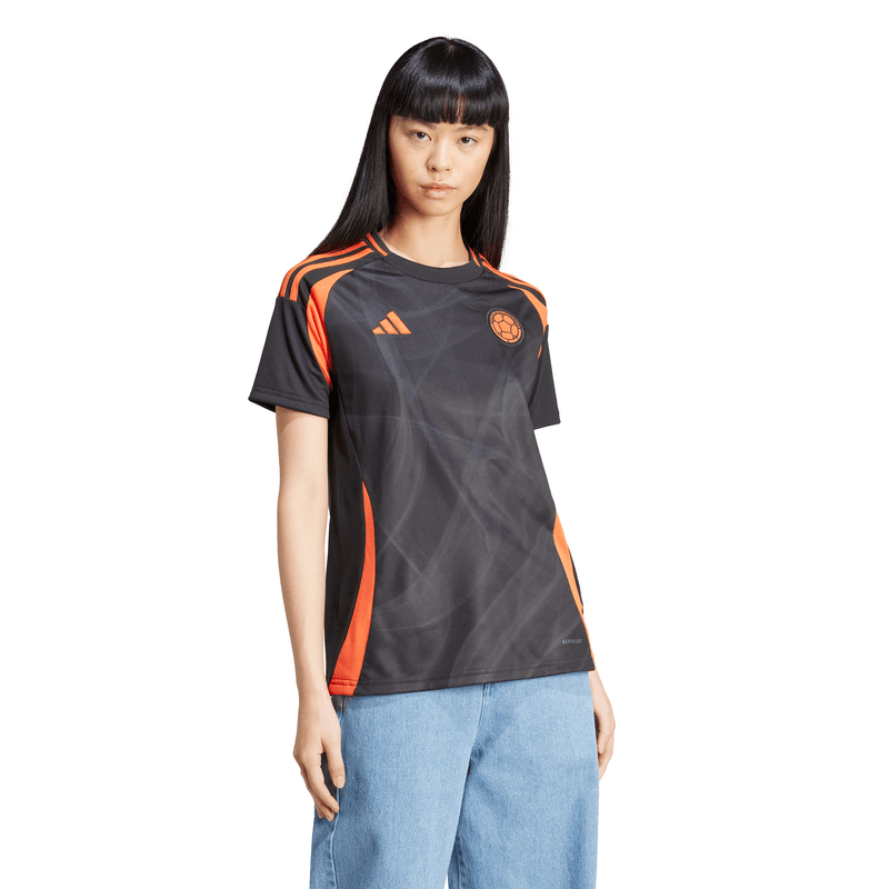 Camiseta-De-Equipo-adidas-para-mujer-Fcf-A-Jsy-W-para-futbol-color-negro.-Frente-Sobre-Modelo