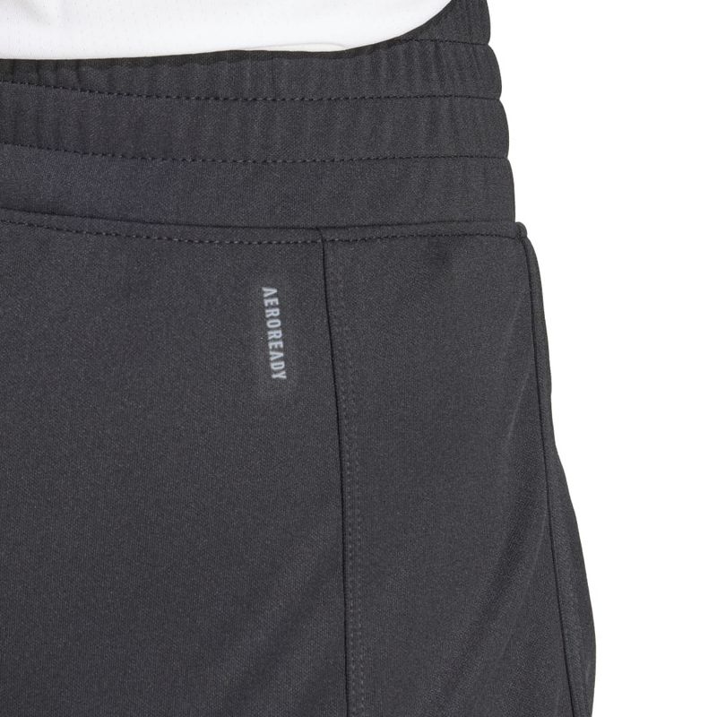 Pantaloneta-adidas-para-mujer-Pacer-Knit-High-para-entrenamiento-color-negro.-Detalle-1
