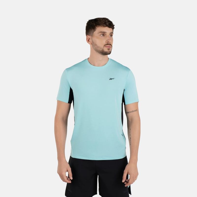 Camiseta-Manga-Corta-reebok-para-hombre-Athlete-Tee-2.0-Rbk-Chill-para-entrenamiento-color-azul.-Reverso-Sin-Modelo