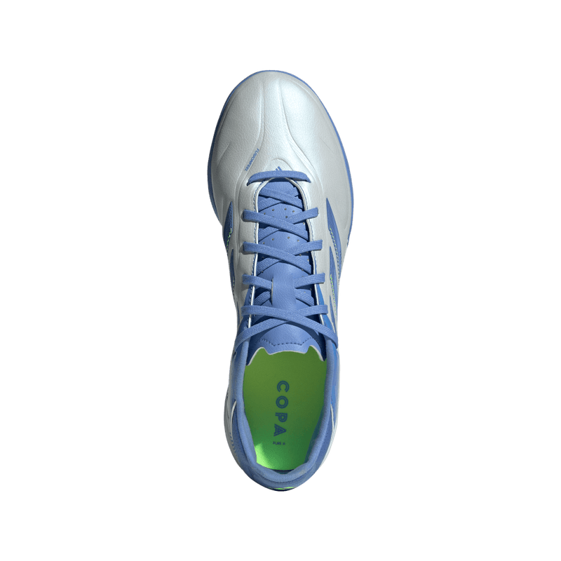 Guayos-adidas-unisex-Copa-Pure-Iii-Leagu-para-futbol-color-azul.-Vista-Lateral-Pares