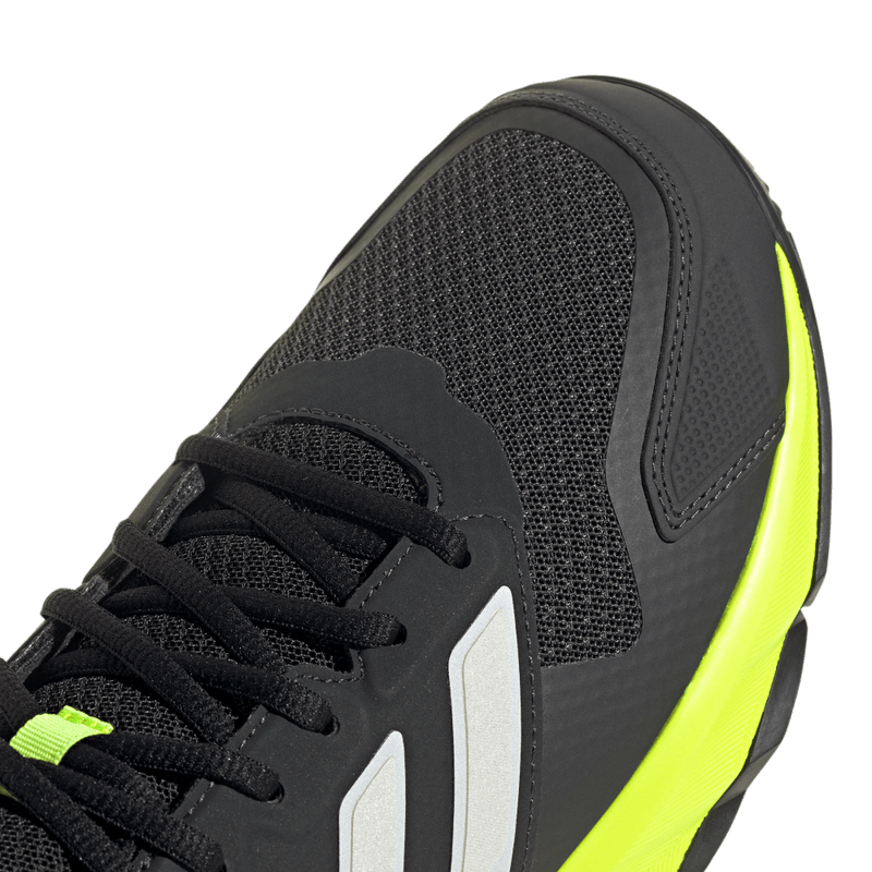 Tenis-adidas-para-hombre-Courtjam-Control-3-para-tenis-color-gris.-Lateral-Y-Suela