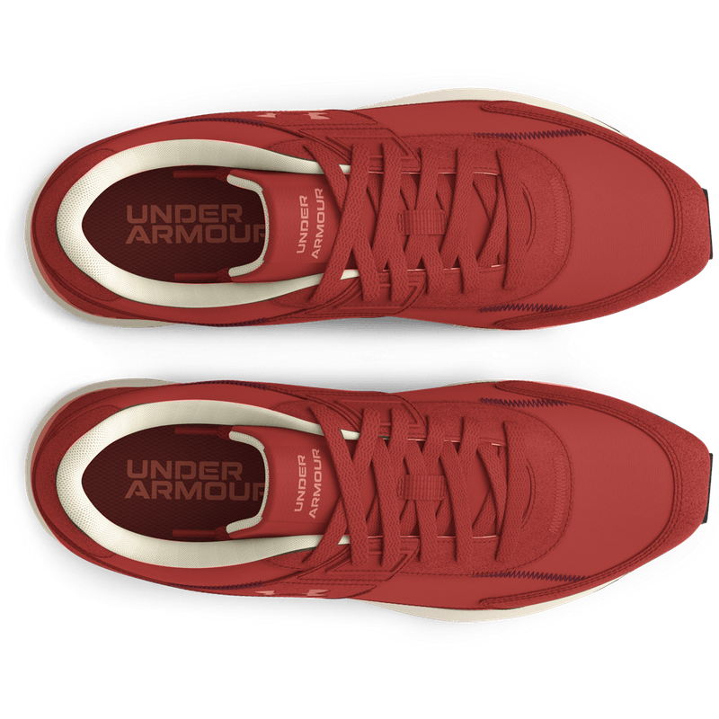 Tenis-under-armour-para-hombre-Ua-Essential-Runner-para-moda-color-naranja.-Capellada