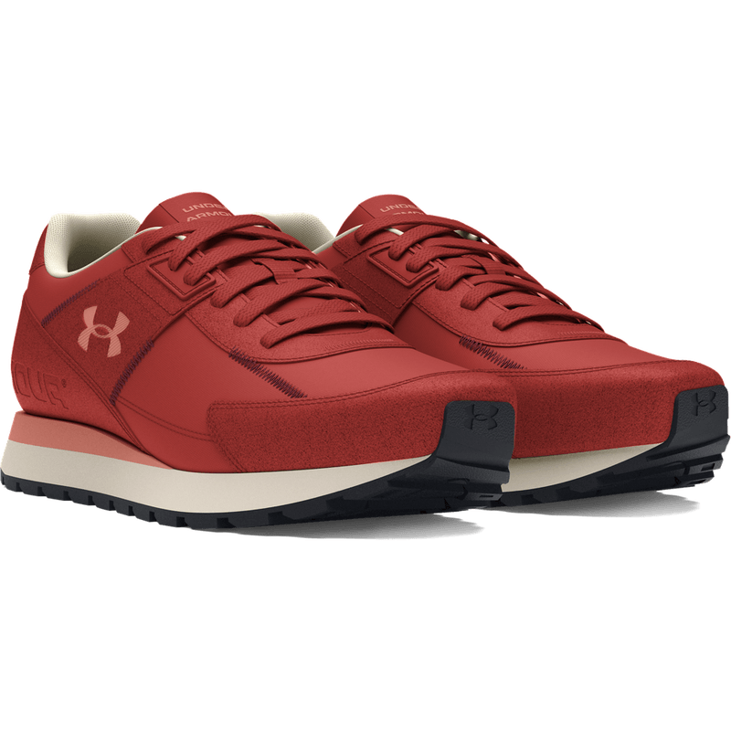 Tenis-under-armour-para-hombre-Ua-Essential-Runner-para-moda-color-naranja.-Par-Alineados
