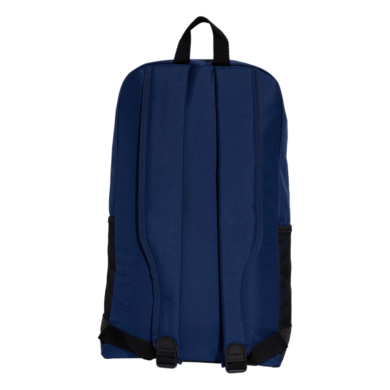 Morral-adidas-unisex-Linear-Backpack-para-moda-color-azul.-Reverso-Sin-Modelo
