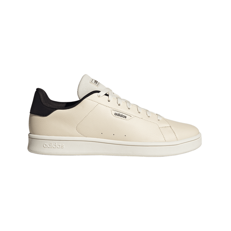 Tenis-adidas-para-hombre-Urban-Court-para-moda-color-blanco.-Lateral-Externa-Derecha